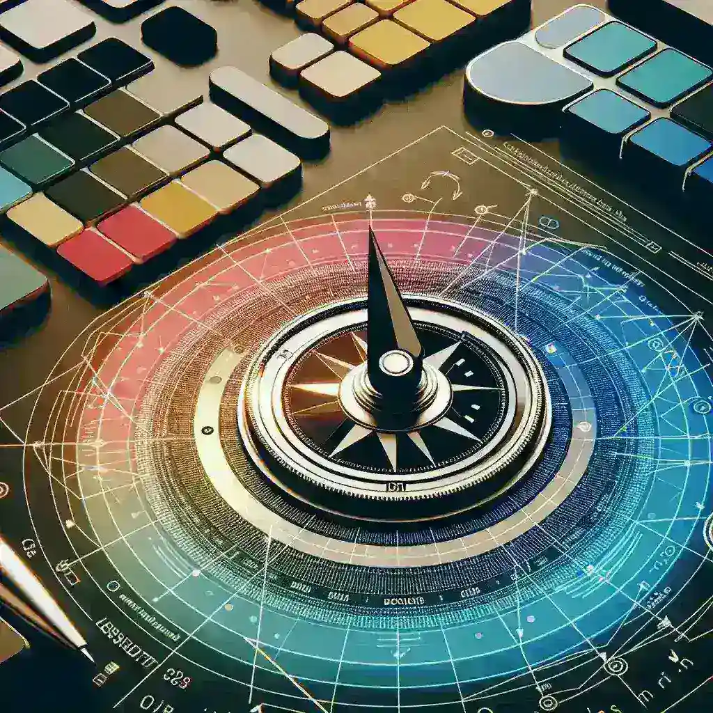 "Adobe Illustrator interface showcasing AI-powered adaptive style guides used by U.S. agencies for enhanced design consistency and efficiency."